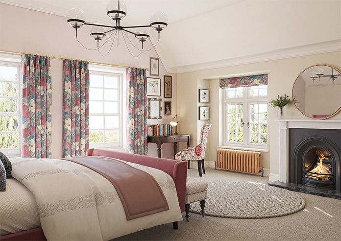 Maisie, Cherry - Made to Measure Curtains - Image 8